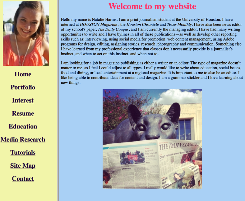 My Website (HTML)